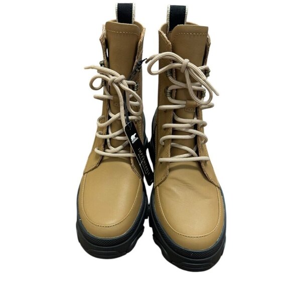 Women's Tan Ankle Boots - Picture 5 of 10